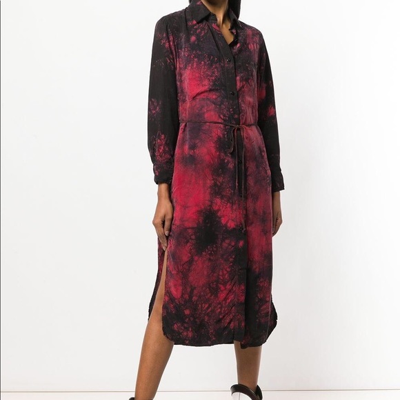 AMIRI Dresses & Skirts - Amiri tie dye long shirt dress